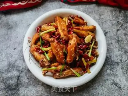Make Spicy chicken wings step 24