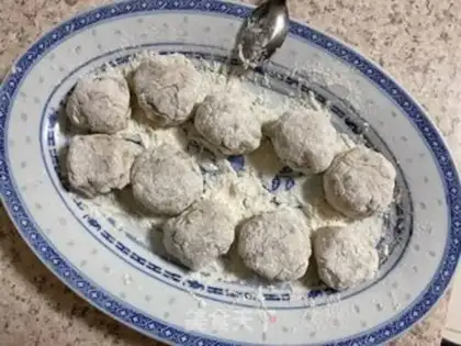 Make Sodium shrimp balls step 5