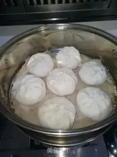 Make Soybeans pork buns step 6