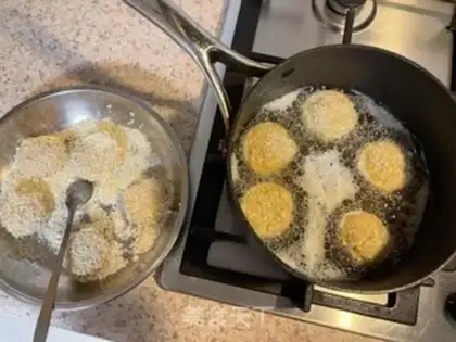 Make Sodium shrimp balls step 9