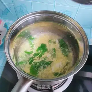 Make Shrimp greasy omelet soup step 9