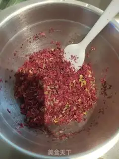 Make Rose, black pineapple step 0