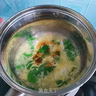 Make Shrimp greasy omelet soup step 11