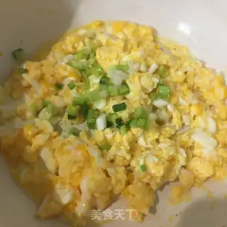 Make Egg shrimp fried rice step 3