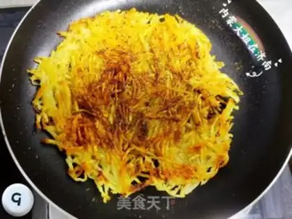 Make Fried potatoes step 8