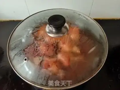 Make Red burning of Orléans wings step 10