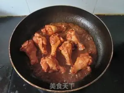 Make Red burning of Orléans wings step 11