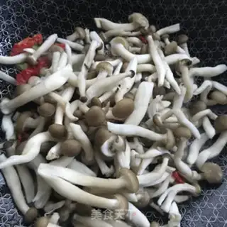 Make The greens make the mushrooms step 6