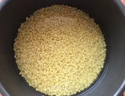 Make Green bean pie step 2
