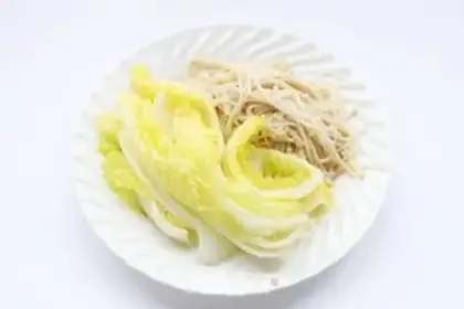 Make Gold toad and meat step 2