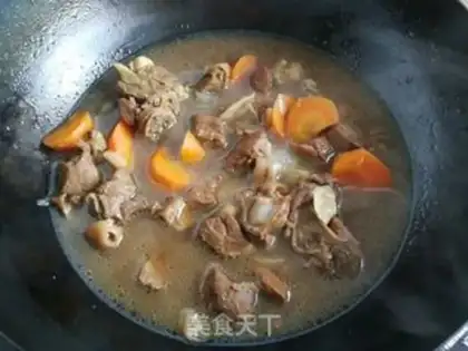 Make Yellow lamb step 8
