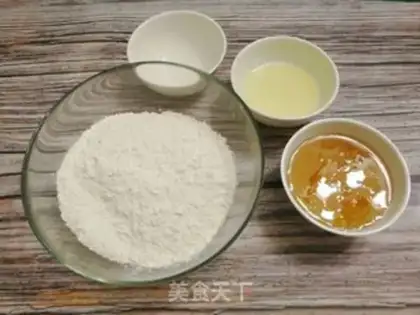 Make Sesame bean pine bean step 4