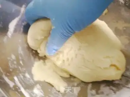 Make Sesame bean pine bean step 6