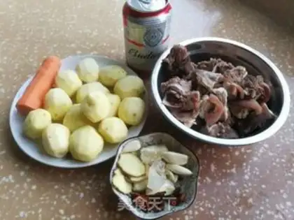 Make Lamb stew potatoes step 0