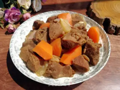 Make Yellow lamb step 9