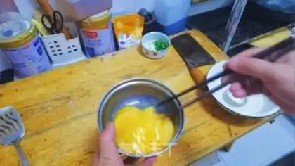 Make Milky eggcakes step 4