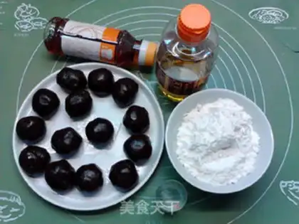 Make The cranberry mooncake step 0