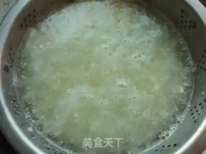 Make Gold and silver garlic sauce step 2