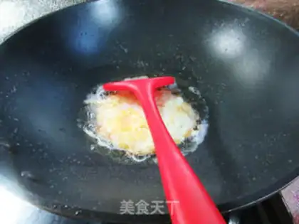 Make Cream seafood mushrooms fried egg tofu soup step 3