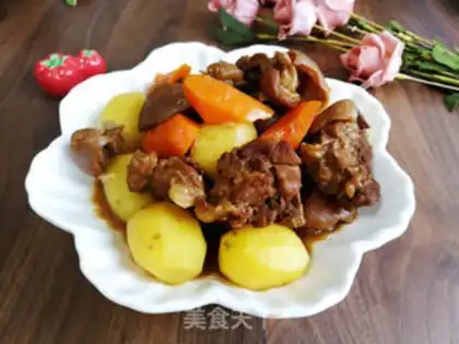 Make Lamb stew potatoes step 5