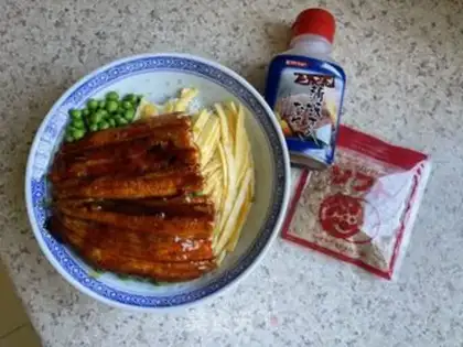 Make Eel rice step 4
