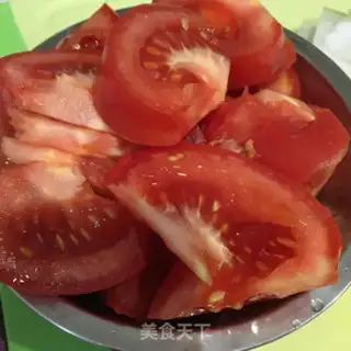 Make Tomato-burning melons step 1