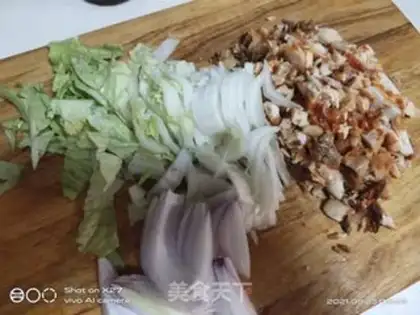 Make Chicken black pepper for rice step 0