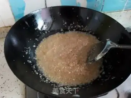 Make Gold and silver garlic sauce step 7