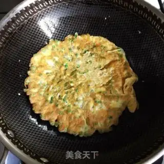 Make Soybeans fried eggs step 5