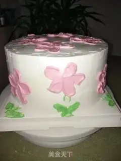 Make Scratch cake step 19