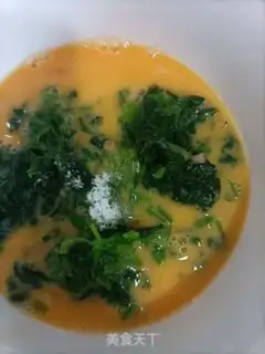 Make Spinach omelet step 2