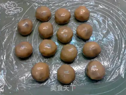Make The cranberry mooncake step 8
