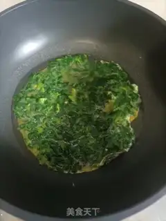 Make Spinach omelet step 4