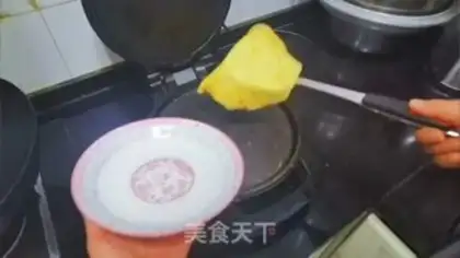 Make Milky eggcakes step 15
