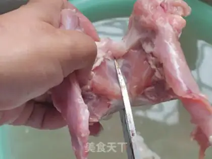 Make Duck clavicle step 3