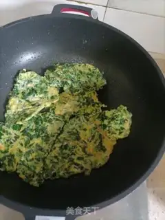 Make Spinach omelet step 6