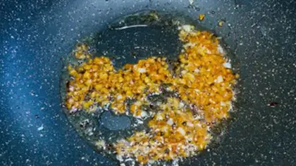 Make Garlic broccoli step 8
