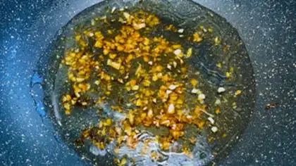 Make Garlic broccoli step 9