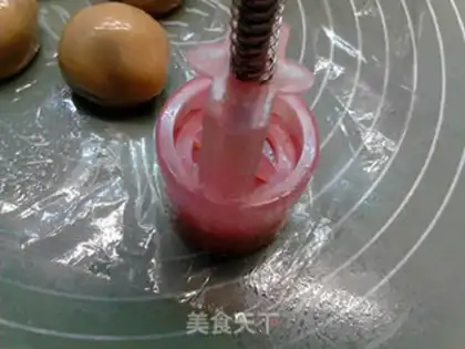 Make The cranberry mooncake step 10