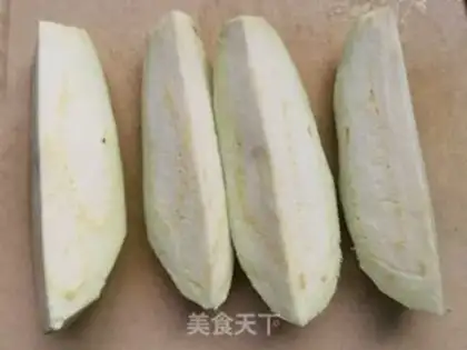 Make Pour eggplant step 1