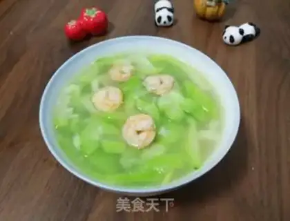 Make Shrimp melon soup step 4