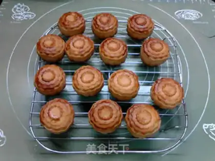 Make The cranberry mooncake step 14