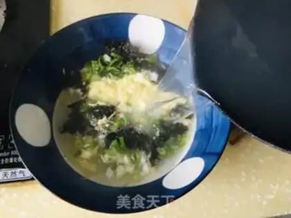 Make Purple egg soup step 6
