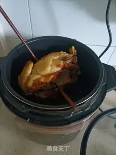 Make Power pressure pan chicken step 8