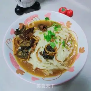 Make Soup noodles from the sheep