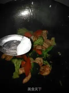 Make Shrimp fried broccoli step 9
