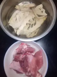 Make Dry ribs soup step 0
