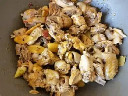 Make Chicken-cooked potatoes step 6