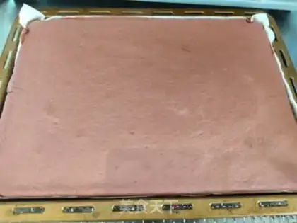 Make Red velvet cream cake rolls step 14