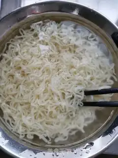 Make Soybeans soy noodles step 2